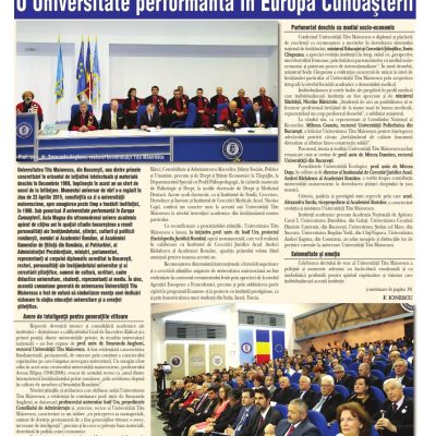 Tribuna Învăţământului nr. 1292, 04 – 10 mai 2015