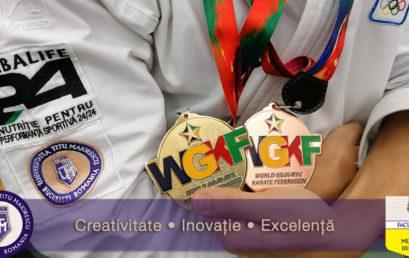Student from Titu Maiorescu University – World karate champion!