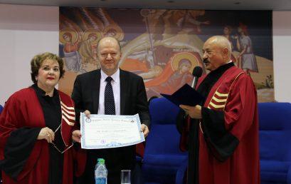 UNIVERSITATEA TITU MAIORESCU ACORDĂ TITLUL „DOCTOR HONORIS CAUSA” DOMNULUI DR. DORIN COMANICIU