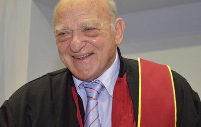 Universitatea Titu Maiorescu regretă plecarea dintre noi a Dr. DHC AUREL VAINER