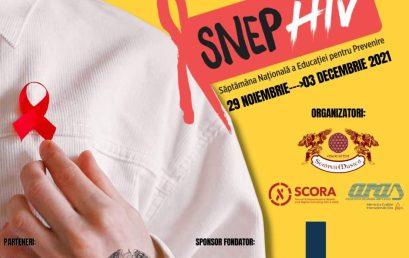 Săptămâna Națională a Educației pentru Prevenire HIV – Ediția II 2021