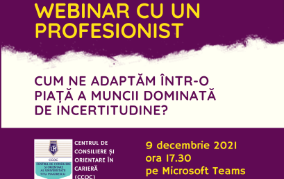 Webinar with a Professional