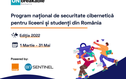 Second place for the students of the Faculty of Informatics, TMU, at the UNbreakable Romania National Competition, 2022