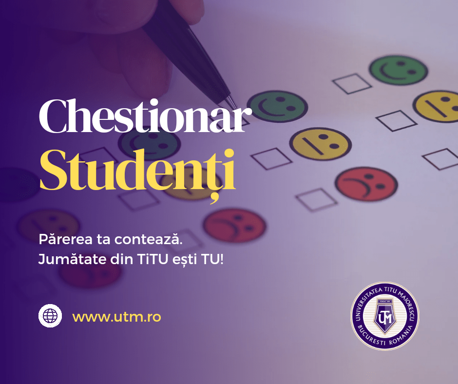 Chestionar Studenți