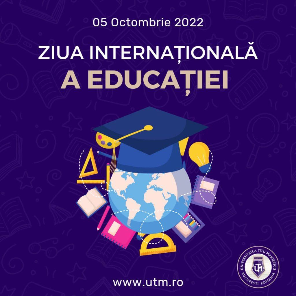 Comunicat - Ziua Mondială a Educației la Universitatea Titu Maiorescu