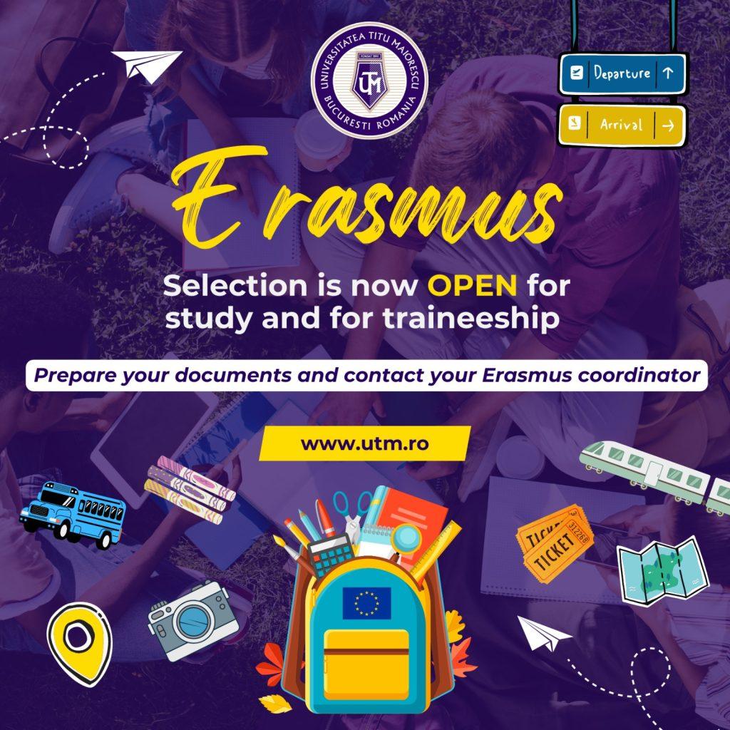Erasmus+ International Mobilities 2023