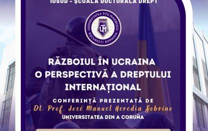 Conferințe Internaționale – Școala doctorală Drept