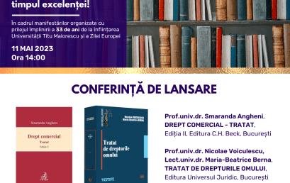 Conferința „Ziua Tratatelor, Timpul Excelenței!”