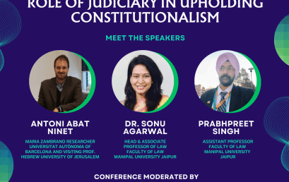 International Conference: Role of Judiciary in Upholding Constitutionalism
