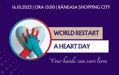 World Restart a Heart Day – ateliere gratuite de resuscitare și prim ajutor