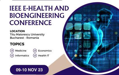 Conferința Internațională: IEEE E-Health and Bioengineering (EHB)