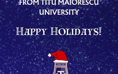 Winter Holiday Greetings From Titu Maiorescu University