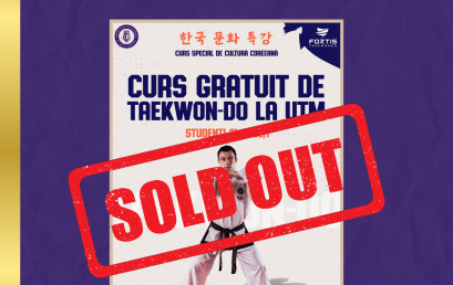 Curs de Taekwon-Do la UTM!