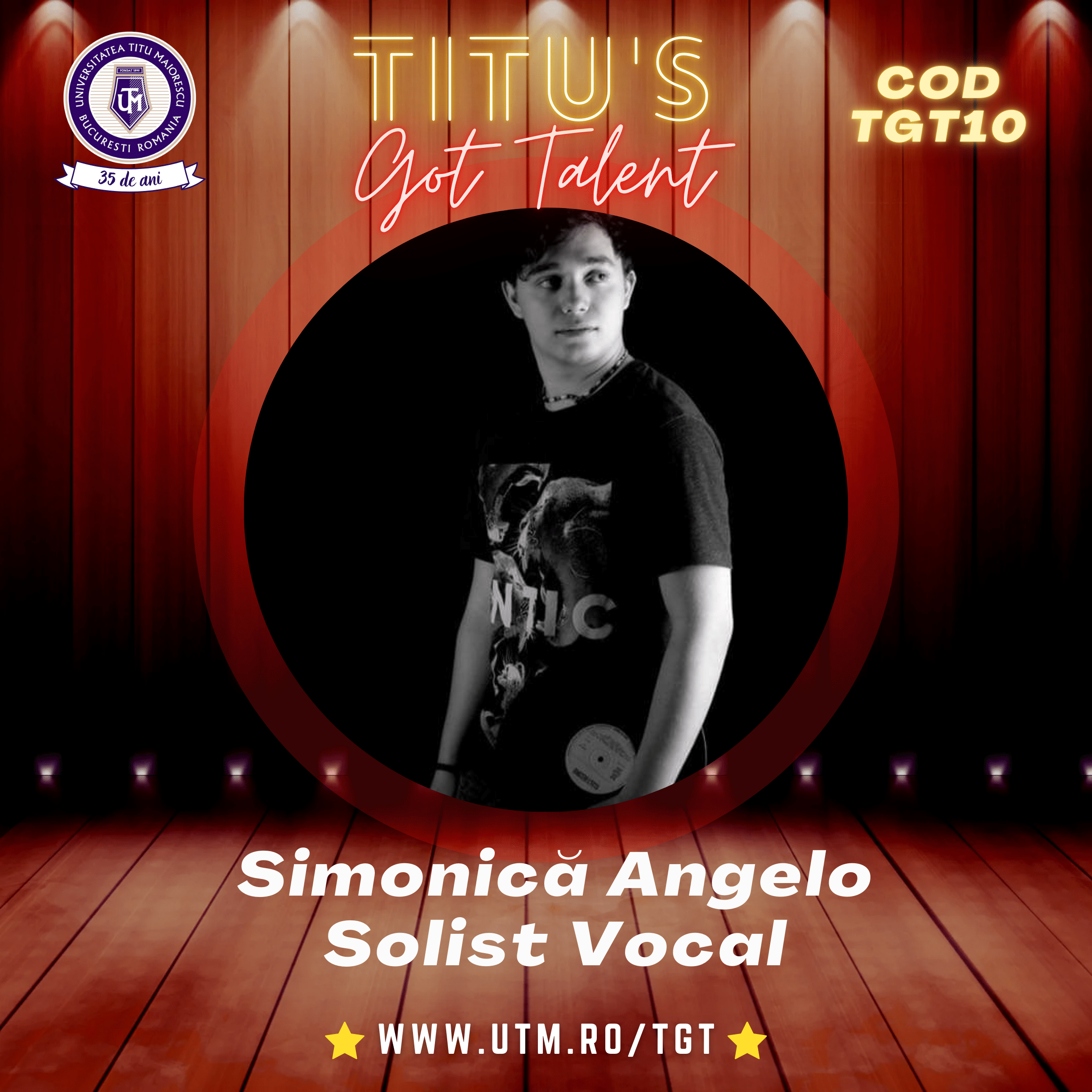 Angelo Simonică - Solist Vocal