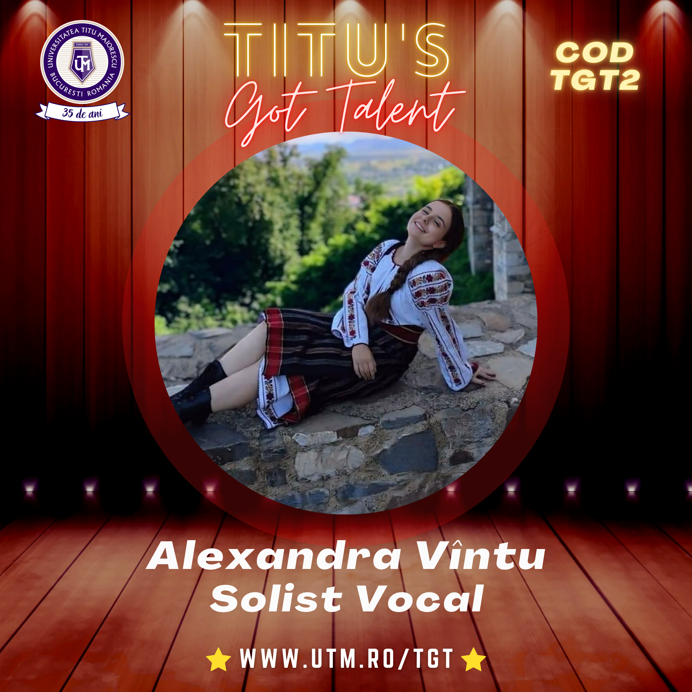 Alexandra Vîntu - Solist Vocal