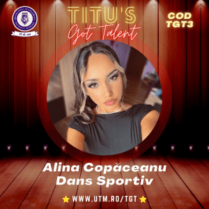 Alina Copăceanu - Dans Sportiv