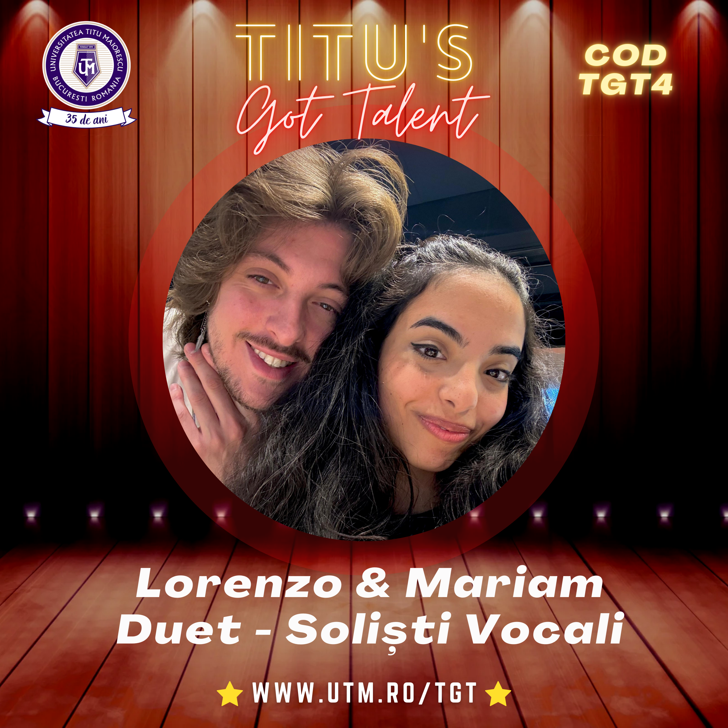 Lorenzo & Mariam - Duet, Soliști Vocali