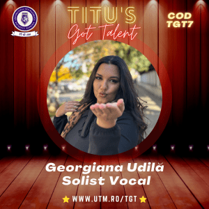 Georgiana Udilă - Solist Vocal