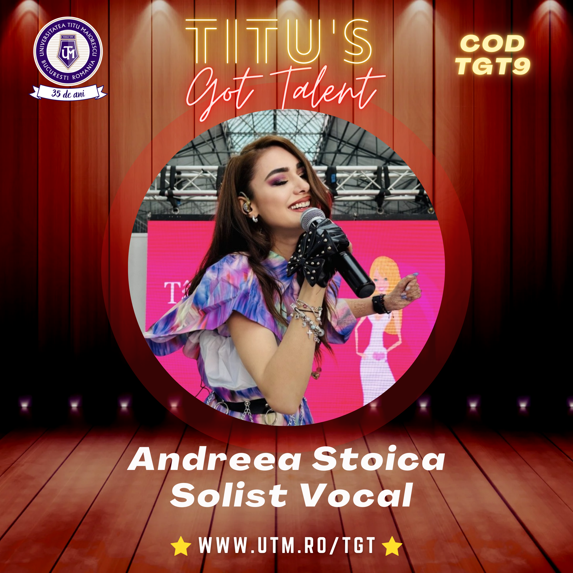 Andreea Stoica - Solist Vocal