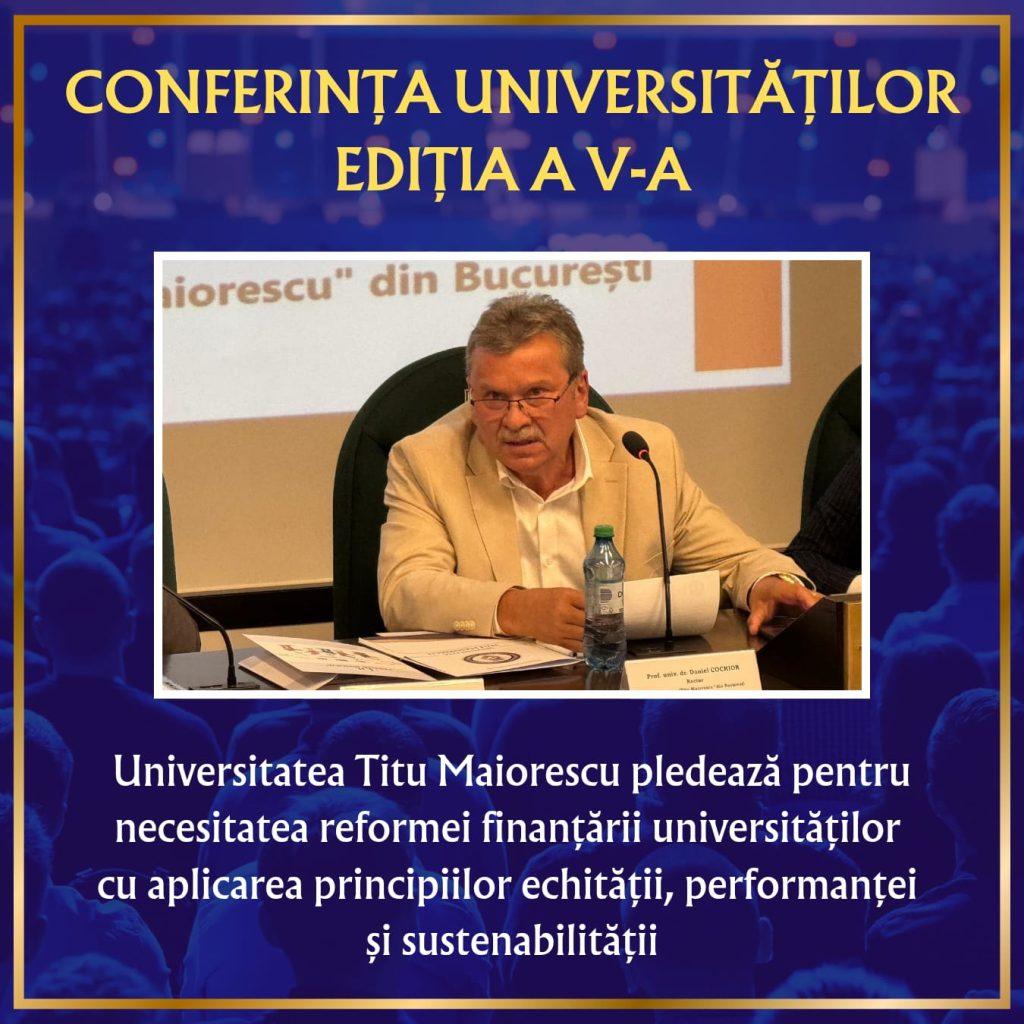 Conferința Universităților, Ediția a V-a
