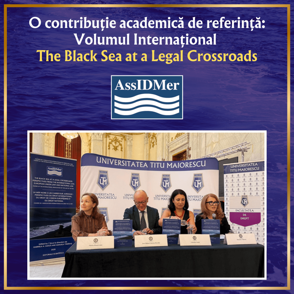 O contribuție academică de referință: Volumul internațional „The Black Sea at a Legal Crossroads”