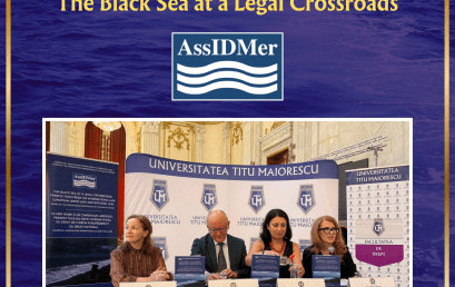 O contribuție academică de referință: Volumul internațional „The Black Sea at a Legal Crossroads”