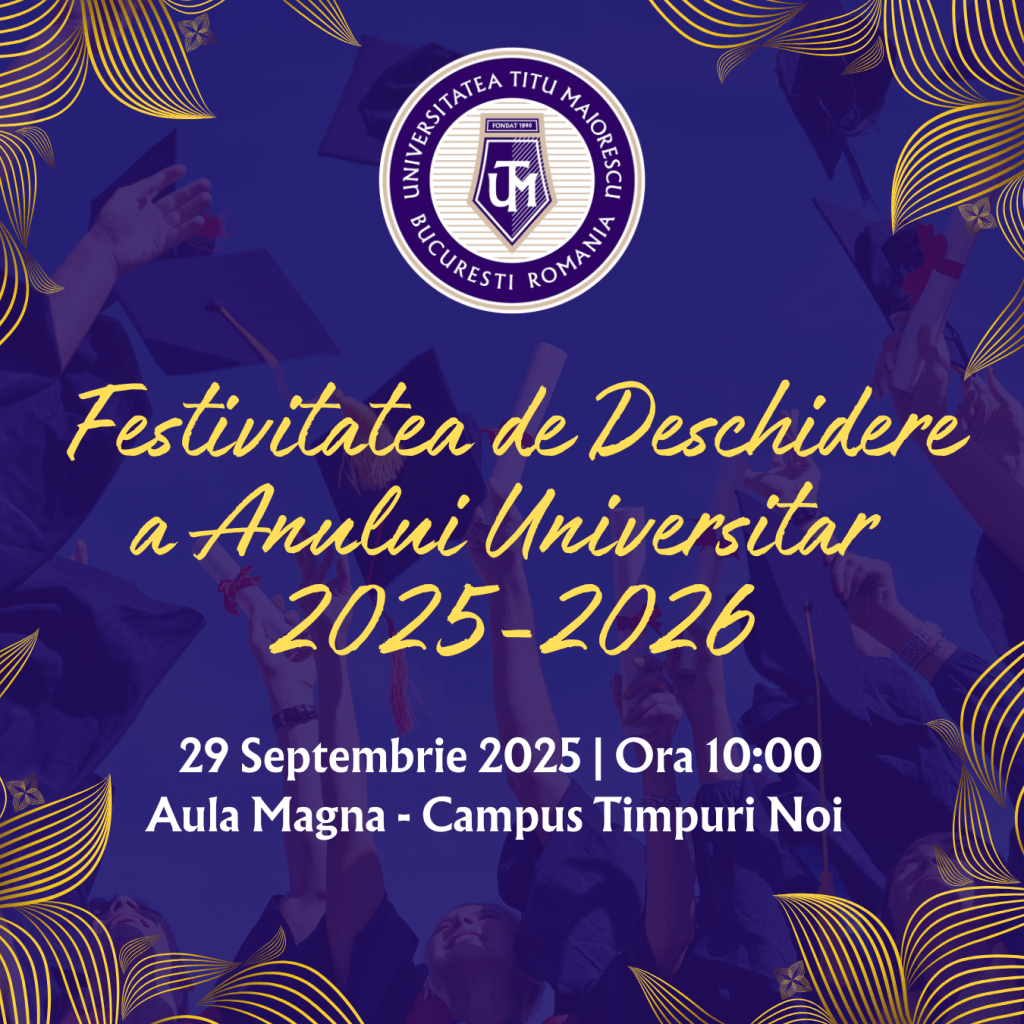 Festivitatea de Deschidere a Anului Universitar 2025-2026