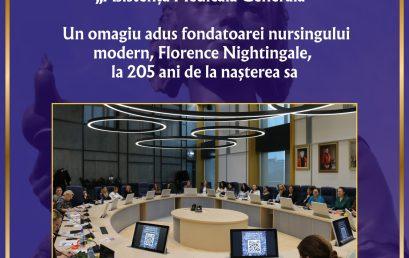 Facultatea de Medicină a celebrat 20 de ani de la înființarea programului de studii „Asistență Medicală Generală”  Un omagiu adus fondatoarei nursingului modern,  Florence Nightingale, la 205 ani de la nașterea sa