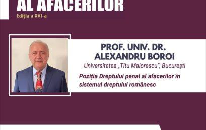 Conferința Națională de Drept Penal al Afacerilor – ediția a XVI-a