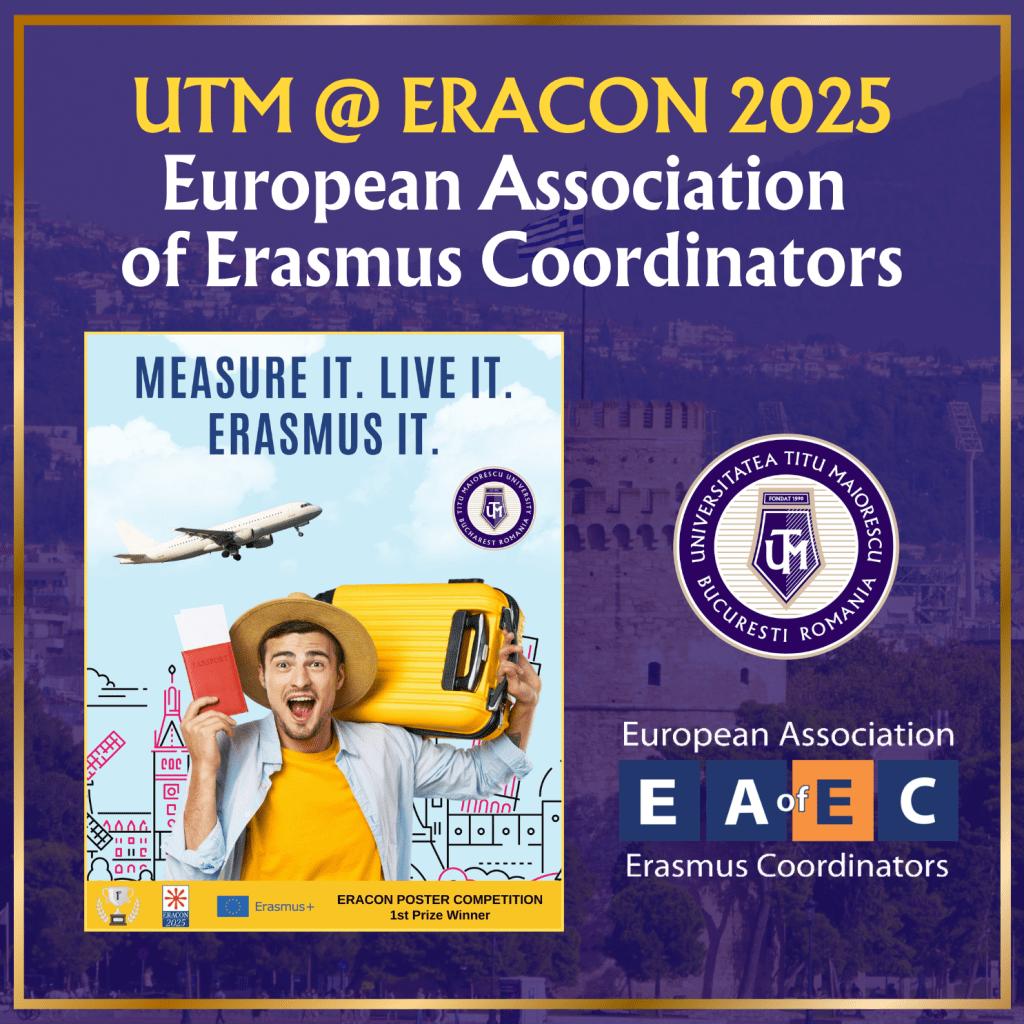 UTM a câștigat premiul I la competiția de postere din cadrul ERACON 2025