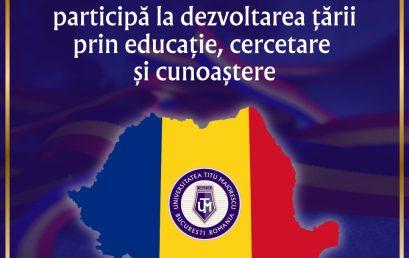 La mulți ani, România! Universitatea Titu Maiorescu participă la dezvoltarea țării  prin educație, cercetare și cunoaștere