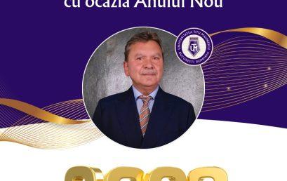 Mesajul Rectorului Universității Titu Maiorescu cu ocazia Anului Nou