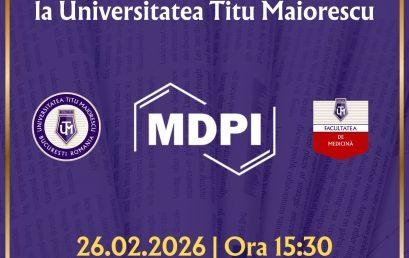 Academic Publishing Workshop la Universitatea Titu Maiorescu