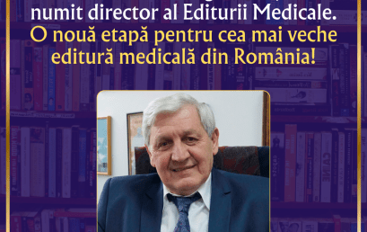 Prof. univ. emerit dr. habil. Florin Dan Ungureanu, numit director al Editurii Medicale