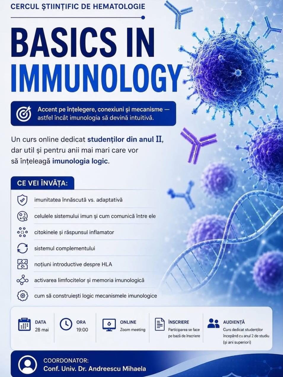 Cerc Hemato - Basics in Immuno - POSTER