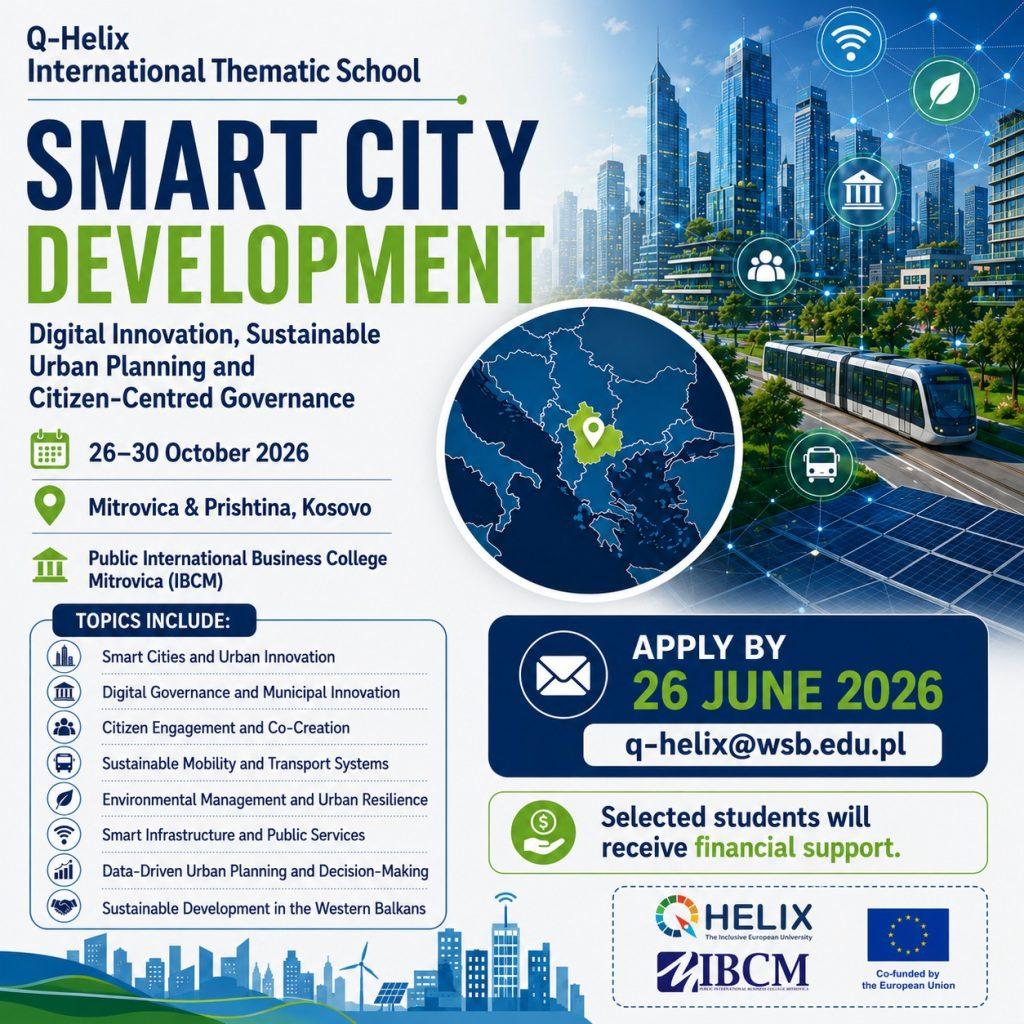 Join the Q-Helix International Thematic School 2026!