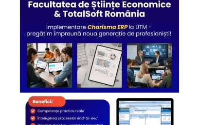 Parteneriat Nou Total Soft și Facultatea de Științele Economice UTM!