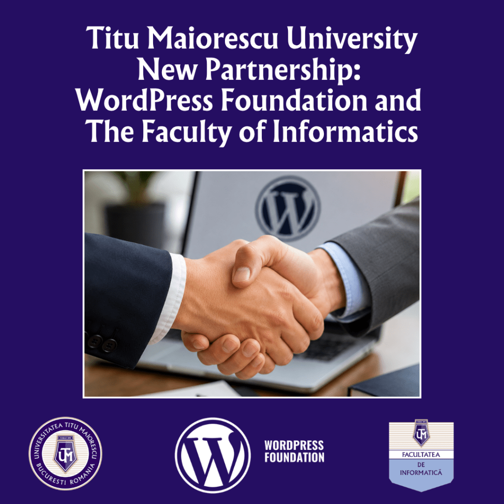 New Partnership: WordPress Foundation and The Faculty of Informatics, TMU