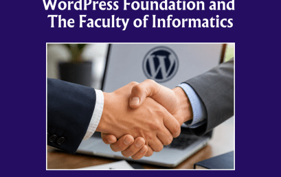 New Partnership: WordPress Foundation and The Faculty of Informatics, TMU