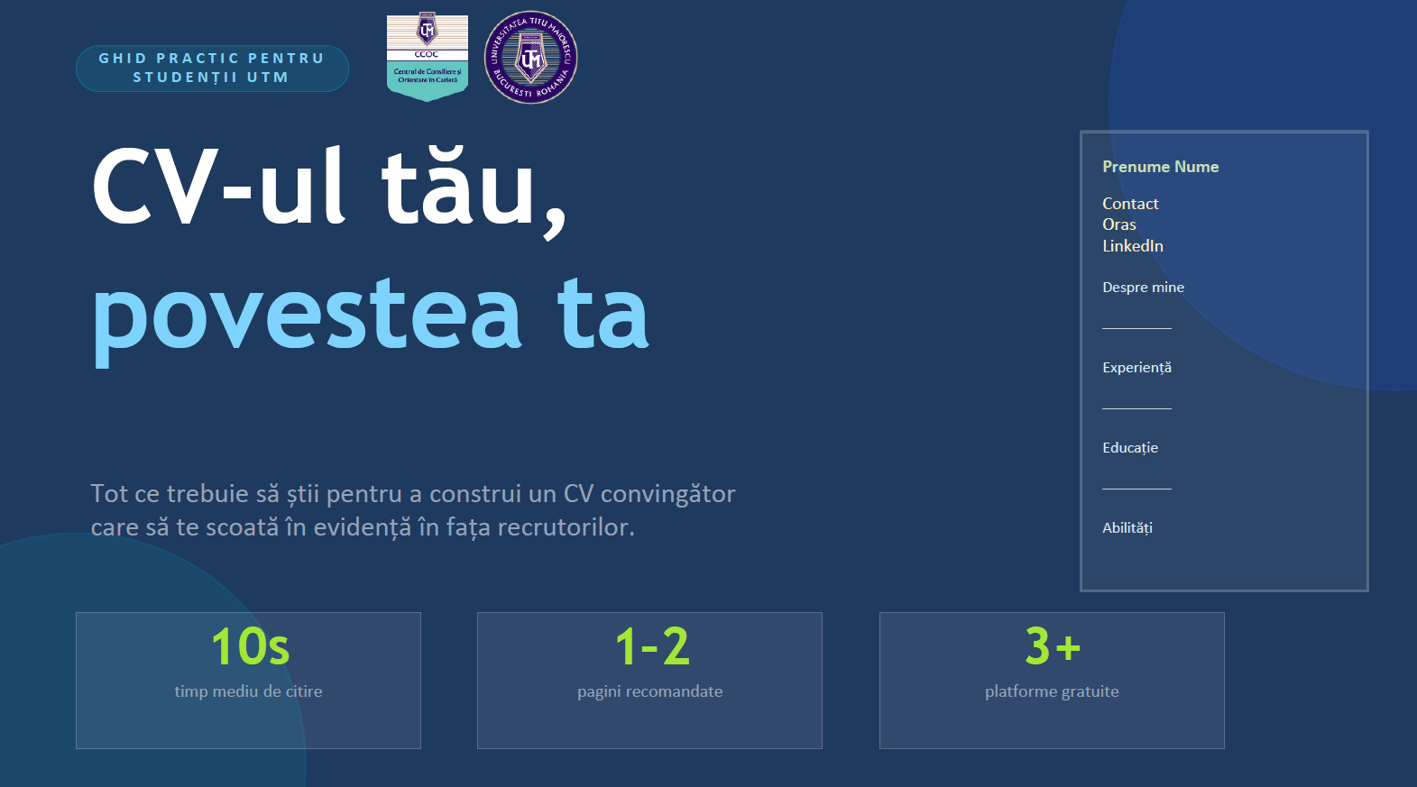 Ghid CV