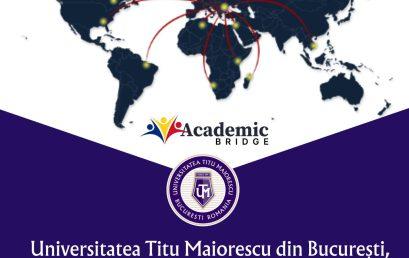 Universitatea Titu Maiorescu din București, prezentă la lansarea Fundației Academic Bridge: o inițiativă internațională de cooperare prin educație